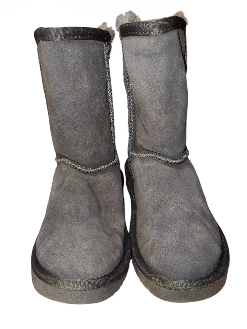 Dream Pairs Sweater-Buckle Mid-Calf Winter Boots